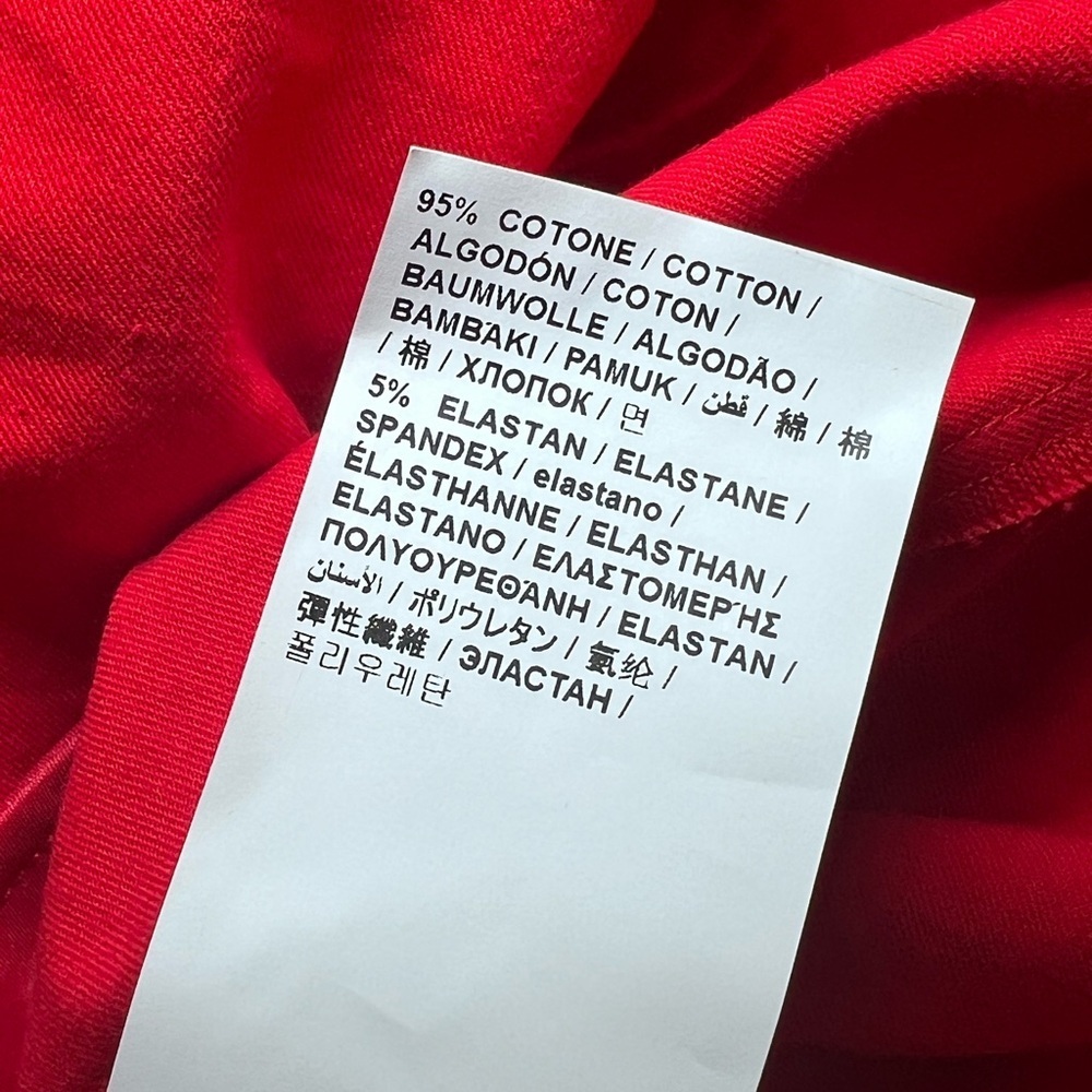 Piazza Sempione Bold Red Dress Size 40 - Picture 15 of 15